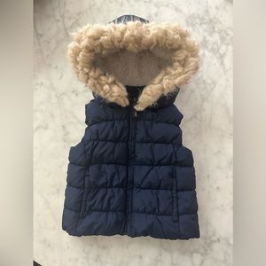 BabyGap. Cozy Puff Vest. 12-18M. Navy.